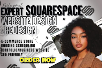 do squarespace website design redesign property management hotel booking website