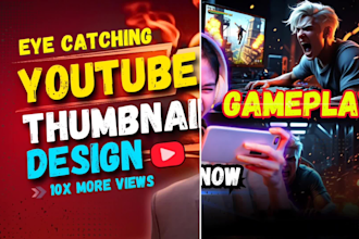 create premium quality youtube thumbnails