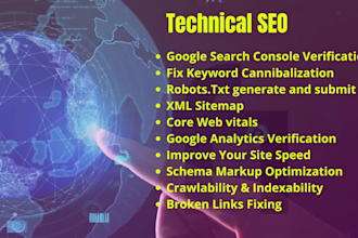 do advanced on page and technical SEO service