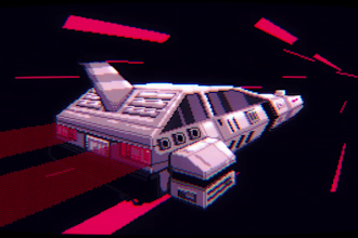create pixel art scifi backgrounds and scenes for you