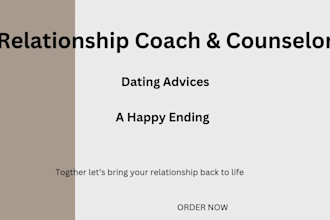 be your relationship counsellor and coach