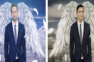 remove the object, face swap, collage photoshop your photo