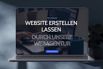 create a website with a performing webdesign