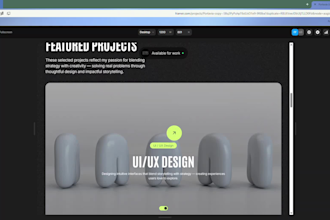 high converting ecommerce and portfolio websites in webflow or framer