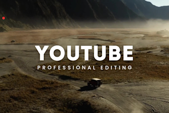do professional youtube video editing in 24hrs