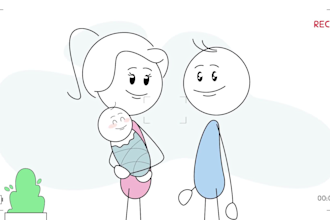 create a professional stickman animated explainer video
