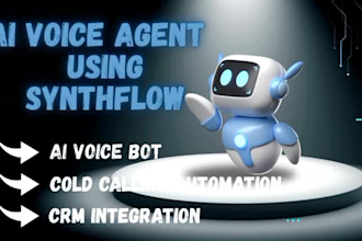 do ai synthflow, ai voice agent, ai calling agent, cold calling ai, ai voice bot