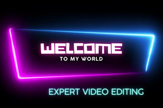 provide expert video editing in wondershare filmora, canva and camtasia