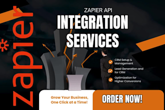 automate lead email flow, salesforce, hubspot, zoho workflow, slack, zapier API