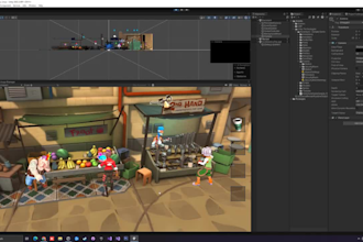 reskin, fix bugs and publish unity games