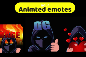 create amazing twitch emotes animated twitch emotes or sub badges