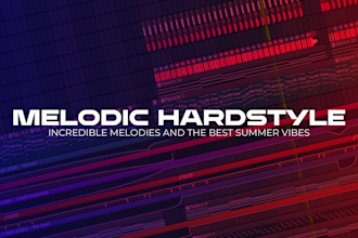 a melodic hardstyle track