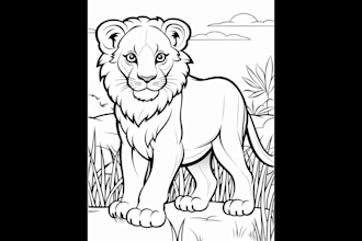 create kids coloring book