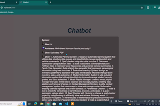 built PDF to text prompt converter ai chatbot website