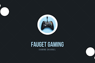 design a minimalist gaming intro