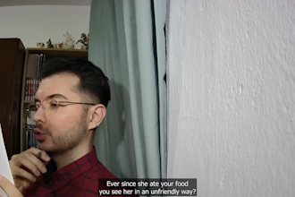 manually subtitle your video in greek or english