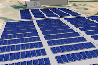 design solar pv system using sketchup and helioscope