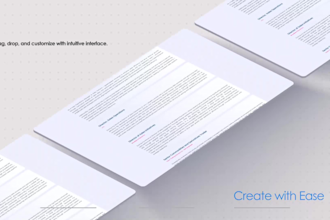 create a fully responsive landing page or single page website with elementor