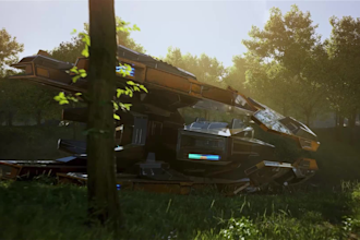 make realistic 3d forest scene in unreal engine 5