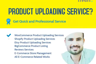 upload or add products to your online store
