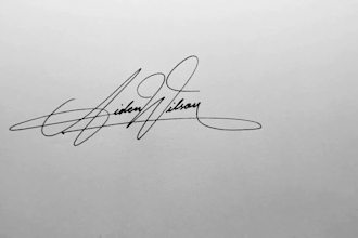 do autograph and handwritten signature logo