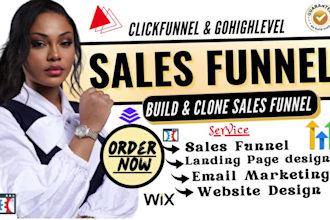 clone gohighlevel landing page, systeme io, leadpages, wix, clickfunnels website