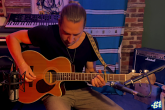 record professional guitar for you, acoustic and electric