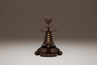 create a 3d model of an object or structure