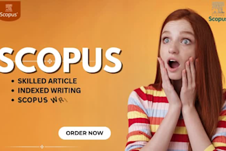 write and publish article in scopus, indexed journal to gain strategic insights