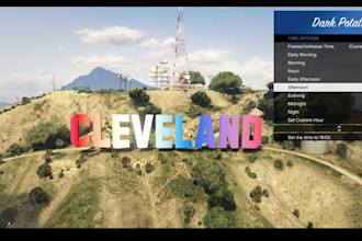 change vinewood sign in fivem roleplay gta5 to any font