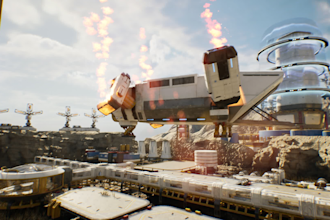 make the 3d environment cinematic in an unreal engine 5