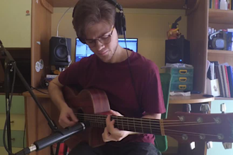record professional acoustic guitar tracks for your song