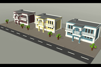 do low poly 3d modeling
