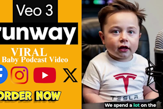 do google veo 3 ai movie veo3 ai baby podcast ai video runway ai