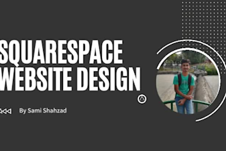 design or redesign squarespace website