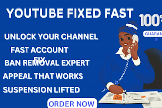 reinstate suspended youtube account with appeal letter and copyright fix
