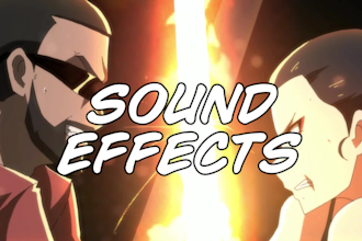 add sound fx and bg music to videos and animations