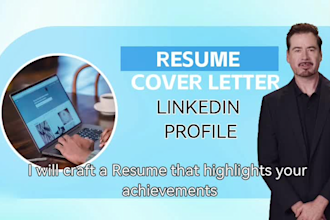 create a winning resume, cover letter, and linkedin profile to boost your career