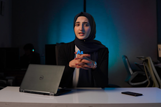 be your female muslim hijabi spokesperson