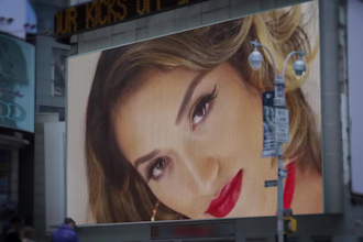 add your logo or video to screens in new york