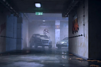 make 3d environment renders and animations