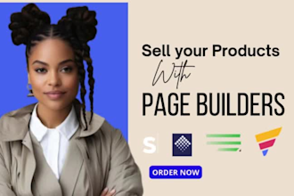 design one product store page in shogun zipify pagefly gempage replo