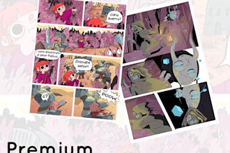 make a comic or meme in my staly for you