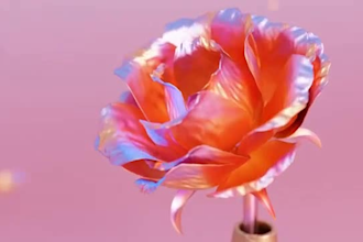 do  3d flower animation, 3d plant animation, 3d flower design, 3d flower model
