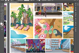 do adobe illustrator task, deliver png, svg, pdf, vector etc