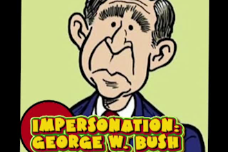 voice an impersonation of George W Bush within 24 hours