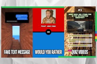 create viral text message, would you rather videos for tiktok rewards program