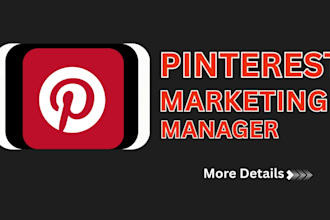 be your pinterest marketing and management expert
