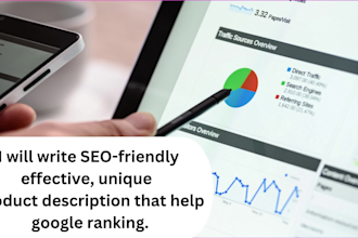 write shopify product description with shopify SEO services