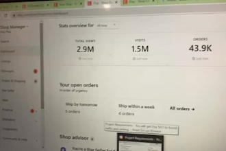 etsy dropshipping, product research, logo and banner,etsy va